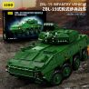 12GO 96008 ZBL-19 Infantry Vehicle Xếp hình lắp ráp ghép mô hình Xe chiến đấu bộ binh bánh lốp ZBL-19