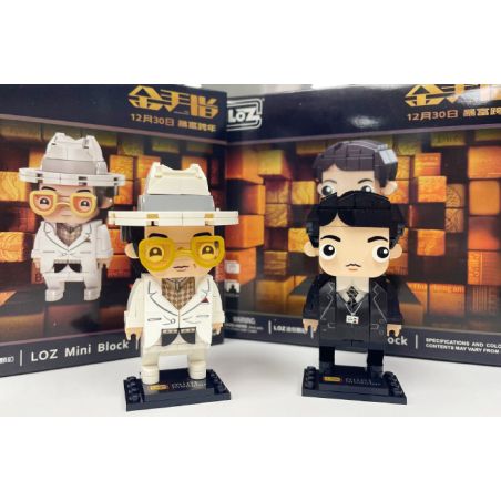 LOZ 1400-32 Xếp hình lắp ráp ghép mô hình "Ngón Tay Vàng" Lưu Kỳ Nguyên