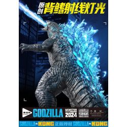PanlosBrick inbrixx 687010 Godzilla VS Kong Xếp hình lắp ráp ghép mô hình Godzilla vs King Kong: Tập đoàn Godzilla Model 01