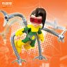 BLOKEES 74818 Xếp hình lắp ráp ghép mô hình Đối tác của Spider-Man Phiên bản tuyệt vời 2: Bác sĩ Octopus
