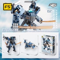 F5 F5-A0102 Xếp hình lắp ráp ghép mô hình Biến đổi máy trời đầy sao: Máy vận chuyển bão Sky