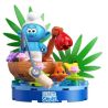 JAKI HK326 Xếp hình lắp ráp ghép mô hình Smurfs bảo vệ vẻ đẹp 7 Phong cách: Happy Consemble, Dancing With Butterfly, quan sát cây xanh, đi lang thang dưới biển, trục vớt hồ, bảo vệ san hô, bảo vệ vẻ đẹp