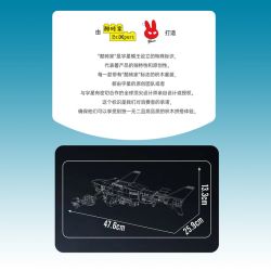 MouldKing 10183 Sea Shark Xếp hình lắp ráp ghép mô hình Cá mập biển sâu cá mập biển cá mập