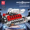 MouldKing 10210 V12 Naturally Aspirated Engine Xếp hình lắp ráp ghép mô hình Động cơ tự chữa V12