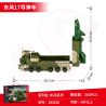 SEMBO 203250 Xếp hình lắp ráp ghép mô hình Dongfeng 17 Missile Xe 1: 105
