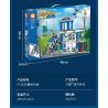 Forange FC3339 Xếp hình lắp ráp ghép mô hình Tòa nhà cảnh sát