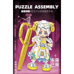 minGDi LEIBAO 8826 Zodiac Sign Xếp hình lắp ráp ghép mô hình Mười hai cung hoàng đạo của thế hệ sáng tạo: Bạch Dương