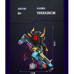 minGDi LEIBAO 8827 Zodiac Sign Xếp hình lắp ráp ghép mô hình Mười hai cung hoàng đạo của thế hệ sáng tạo: Kim Ngưu