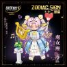minGDi LEIBAO 8831 Zodiac Sign Xếp hình lắp ráp ghép mô hình Mười hai cung hoàng đạo của thế hệ sáng tạo: Xử Nữ