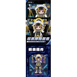 minGDi LEIBAO 8832 Zodiac Sign Xếp hình lắp ráp ghép mô hình Mười hai cung hoàng đạo của thế hệ sáng tạo: Thiên Bình