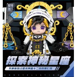 minGDi LEIBAO 8832 Zodiac Sign Xếp hình lắp ráp ghép mô hình Mười hai cung hoàng đạo của thế hệ sáng tạo: Thiên Bình