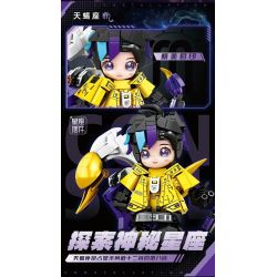 minGDi LEIBAO 8833 Zodiac Sign Xếp hình lắp ráp ghép mô hình Mười hai cung hoàng đạo của thế hệ người chơi sáng tạo: Bọ Cạp