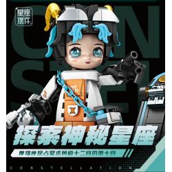 minGDi LEIBAO 8835 Zodiac Sign Xếp hình lắp ráp ghép mô hình Mười hai cung hoàng đạo của thế hệ sáng tạo: Ma Kết