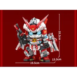 minGDi LEIBAO K2233 Xếp hình lắp ráp ghép mô hình Mecha