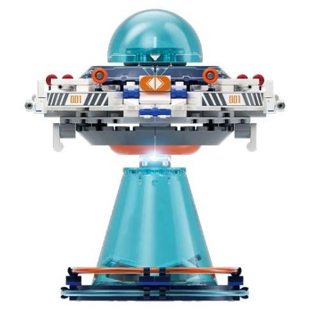 Wekki 506515 Xếp hình lắp ráp ghép mô hình Bảo tàng Khoa học và Công nghệ QQ: QQufo