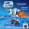 Wekki 506516 Xếp hình lắp ráp ghép mô hình Bảo tàng Khoa học và Công nghệ QQ: Tên lửa QQ Xiao