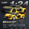CaDA DoubleE C55037 Xếp hình lắp ráp ghép mô hình Renault Sport Rs.01 1:24