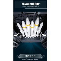 Sluban M38-B1587 J-50S Xếp hình lắp ráp ghép mô hình Khu vực chơi mô hình: Máy bay chiến đấu tàng hình thế hệ thứ sáu của J-50s 1:44