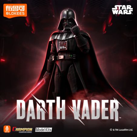 BLOKEES 75801 Darth Vader Xếp hình lắp ráp ghép mô hình Darth Vader Beyond Edition SWCC01