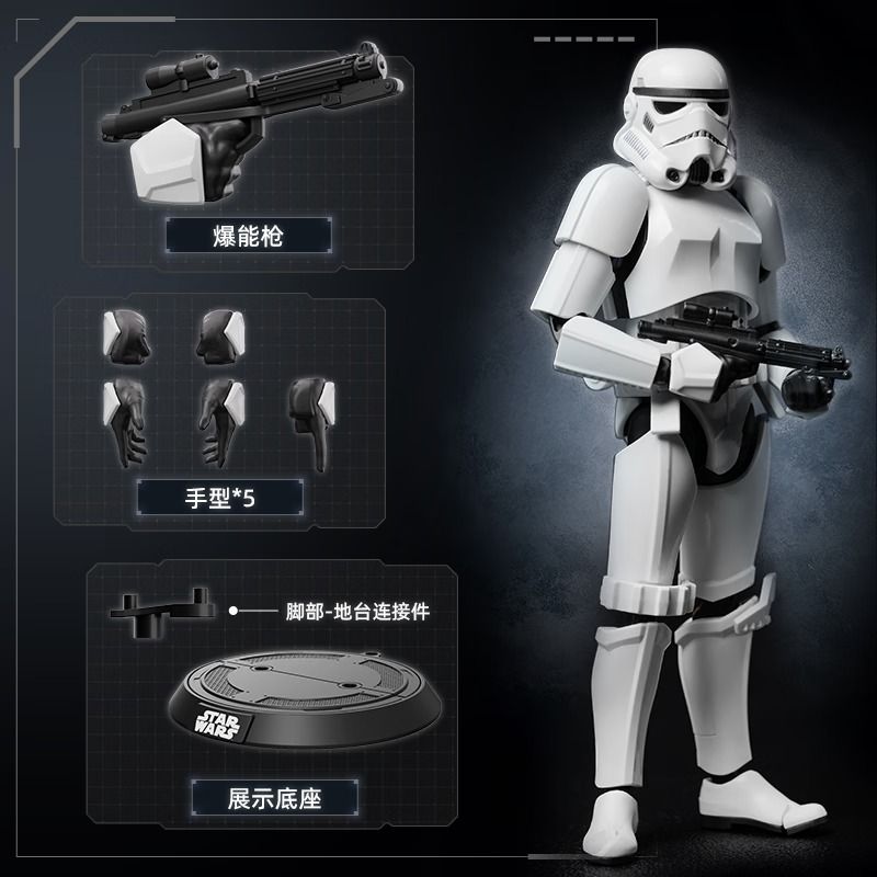 BLOKEES 75802 Xếp hình lắp ráp ghép mô hình Empire Stormtroopers ngoài phiên bản SWCC02