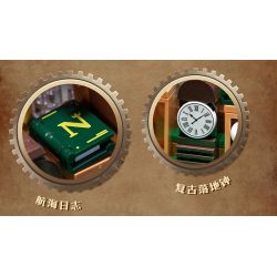 Pantasy 85029 Steampunk The Nautilus Xếp hình lắp ráp ghép mô hình Steampunk: Nautilus