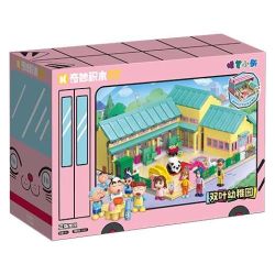 Keeppley K20641 Xếp hình lắp ráp ghép mô hình Crayon Shin-Shi: Bộ sưu tập mẫu giáo Fujiye