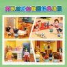 Keeppley K20641 Xếp hình lắp ráp ghép mô hình Crayon Shin-Shi: Bộ sưu tập mẫu giáo Fujiye