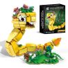 Mentojoy 8812 Fantastic Animal Snake Xếp hình lắp ráp ghép mô hình Rắn động vật tuyệt vời