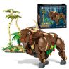 Mentojoy 8816 Fantastic Animal Buffalo Xếp hình lắp ráp ghép mô hình Động vật tuyệt vời Buffalo