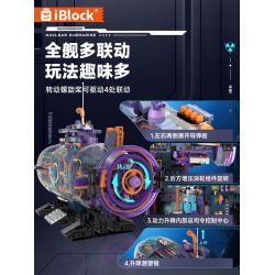 IBLOCK IB1202 1202 LINH HỒN QUỐC GIA TĂNG CỦA VŨ KHÍ HẠNG NẶNG TÀU NGẦM CHẠY BẰNG NĂNG LƯỢNG HẠT NHÂN bộ đồ chơi xếp lắp ráp ghép mô hình Military Army NUCLEAR SUBMARINE Quân Sự Bộ Đội