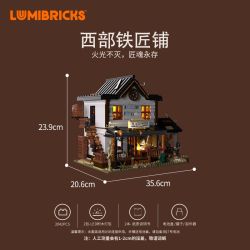 Lumibricks FunWhole L9089 Xếp hình lắp ráp ghép mô hình Tây: Tây Smithy