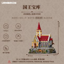 Lumibricks FunWhole L9105 Xếp hình lắp ráp ghép mô hình Thời Trung cổ: Kho bạc của nhà vua