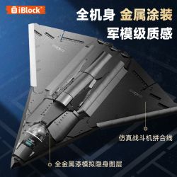 iBlock ib1206 J-36 Xếp hình lắp ráp ghép mô hình Linh hồn dân tộc Sự trỗi dậy của vũ khí hạng nặng: Máy bay chiến đấu thế hệ thứ sáu 1:48