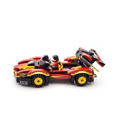 Enlighten 1914 Qman 1914 non  NGĂN CHẶN ĐUA XE BẰNG TRỰC THĂNG bộ đồ chơi xếp lắp ráp ghép mô hình Police POLICE BATTLE FORCE Cảnh Sát 405 khối