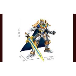 JIESTAR JJ9220 Xếp hình lắp ráp ghép mô hình Hiệp sĩ bàn tròn Vua Arthur