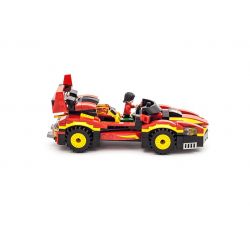 Enlighten 1914 Qman 1914 non  NGĂN CHẶN ĐUA XE BẰNG TRỰC THĂNG bộ đồ chơi xếp lắp ráp ghép mô hình Police POLICE BATTLE FORCE Cảnh Sát 405 khối