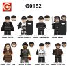 G brand G0152 G brand GH0385 G brand GH0386 G brand GH0387 G brand GH0388 G brand GH0389 G brand GH0390 G brand GH0391 G brand GH0392 star wars Xếp hình lắp ráp ghép mô hình Nhân vật nhỏ của Star Wars 8 loại