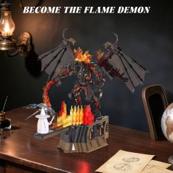 Xbert 66206 Xếp hình lắp ráp ghép mô hình Balrog quỷ lửa