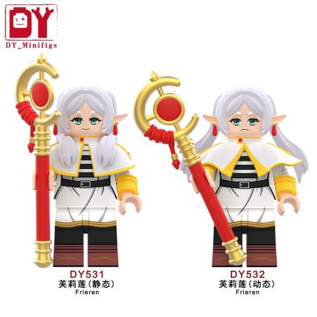 DY_Minifigs DY351 DY_Minifigs DY352 Frieren: Beyond Journey's End Xếp hình lắp ráp ghép mô hình Các nhân vật nhỏ của Buried Fulian 2