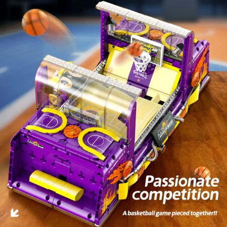 XINZHUAN XZ009 BasketBall Xếp hình lắp ráp ghép mô hình Trụ bóng rổ vui nhộn