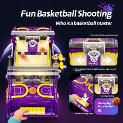 XINZHUAN XZ009 BasketBall Xếp hình lắp ráp ghép mô hình Trụ bóng rổ vui nhộn