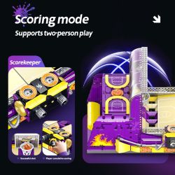 XINZHUAN XZ009 BasketBall Xếp hình lắp ráp ghép mô hình Trụ bóng rổ vui nhộn