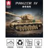 Le Yi 66092 Panzer IV Xếp hình lắp ráp ghép mô hình Tăng hạng trung IV