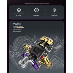 EIKEE Y15004 EIKEE Y15005 V12 ENGINE Xếp hình lắp ráp ghép mô hình Động cơ V12