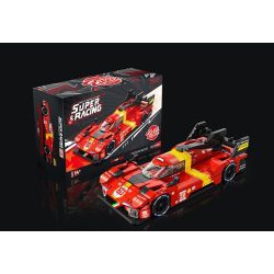 EIKEE Y26001 Xếp hình lắp ráp ghép mô hình Xe lưới 499P 16