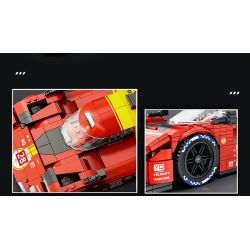 EIKEE Y26001 Xếp hình lắp ráp ghép mô hình Xe lưới 499P 16