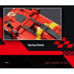 EIKEE Y26001 Xếp hình lắp ráp ghép mô hình Xe lưới 499P 16