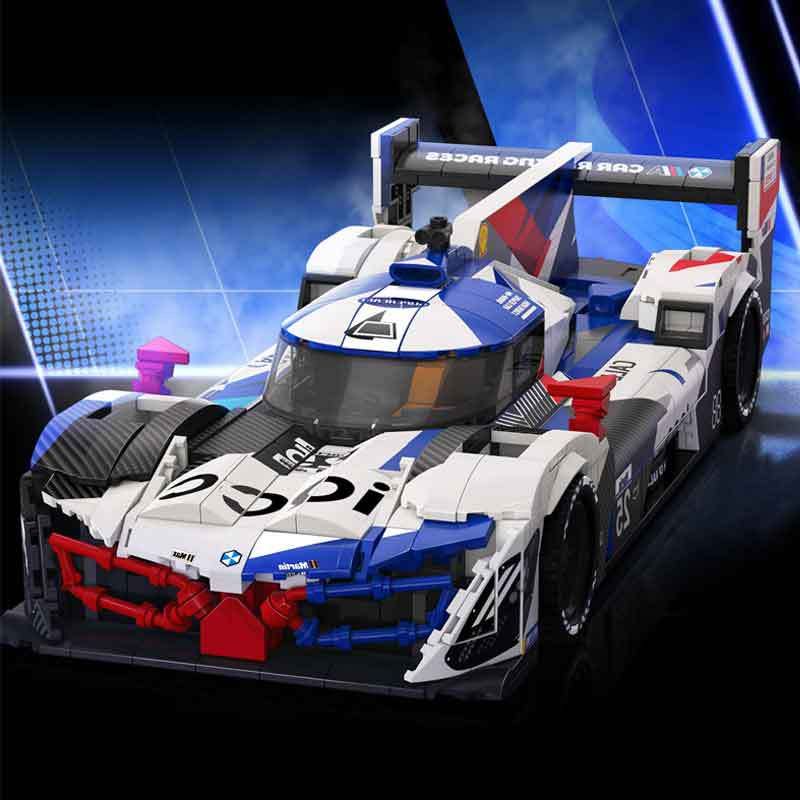 EIKEE Y26002 Xếp hình lắp ráp ghép mô hình Xe lưới điện V8 16