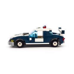 Enlighten 1913 Qman 1913 non  CẢNH SÁT ĐỌ SÚNG VỚI TOÁN CƯỚP bộ đồ chơi xếp lắp ráp ghép mô hình Police POLICE BATTLE FORCE 394 khối