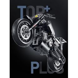 double height 60545 Xếp hình lắp ráp ghép mô hình xe máy HALEI-XR1200